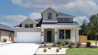 New construction Single-Family house 1708 El Pino St, Todd Mission, TX 77316 plan 2737C - image