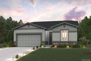 New construction Single-Family house 4264 Gozzer Ranch Dr, Elizabeth, CO 80107 plan Cimarron - image