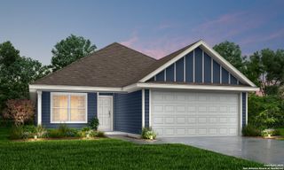 New construction Single-Family house 1221 Sweden, Seguin, TX 78155 plan Messina - image