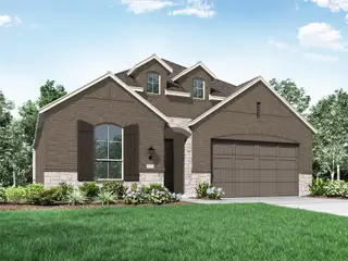 New construction Single-Family house 840 Jackson River Lp, Kyle, TX 78640 plan Davenport Plan - image