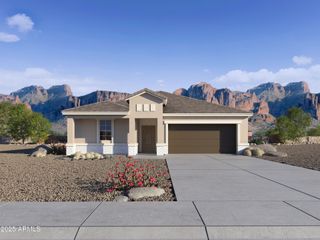 New construction house 17855 N Ravello Ave, Maricopa, AZ 85138 plan Cali - image