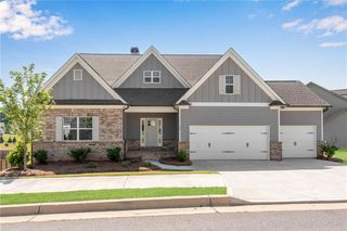 New construction Single-Family house 120 Cherokee Rose Ln, Hoschton, GA 30548 plan The Winston I - image