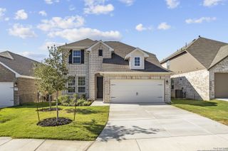 New construction house 12450 Chazelle, San Antonio, TX 78254 plan Woodlake (2540-CV-35) - image