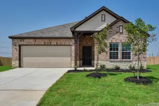 New construction Single-Family house Alleyton Court, Seguin, TX 78155 Kennedy Homeplan- photo