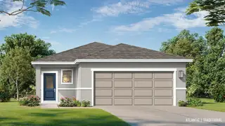 New construction Single-Family house 1937 Diamond Head Cir, Haines City, FL 33844 plan Atlantic - image