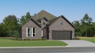 New construction Single-Family house 1916 Bonelli Eagle, New Braunfels, TX 78130 plan Niles - image