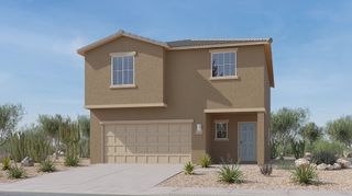 New construction Single-Family house 925 W Calle El Colmillo, Sahuarita, AZ 85629 plan Etta - image