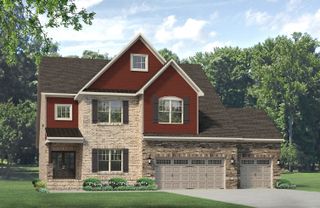 New construction  house 7734 Maple Pond Dr, Oak Ridge, NC 27310 plan Hampton - image