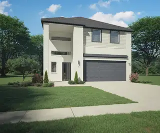 New construction Single-Family house 1211 Paintbrush Dr, Lavon, TX 75166 plan Oak II | Trails of Lavon - image