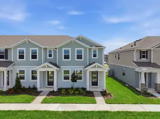 New construction Townhouse house 10023 Gazebo Aly, Orlando, FL 32832 plan Catalina II - image