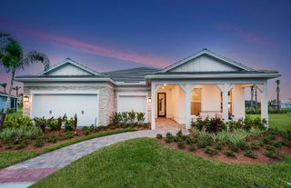 New construction Single-Family house 13628 Sw Vermillion Cir, Port St. Lucie, FL 34987 plan Renown - image