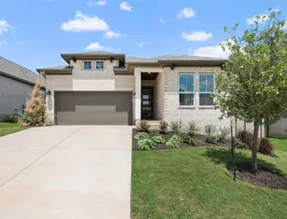 New construction Single-Family house 421 Leaning Rock Rd, Georgetown, TX 78628 plan Magnolia - image