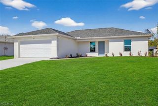 New construction Single-Family house 221 Nw 15Th St, Cape Coral, FL 33993 plan The Seabreeze Cove - image