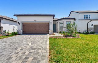 New construction Single-Family house 6995 Depue Dr, Wesley Chapel, FL 33545 plan Mystique - image