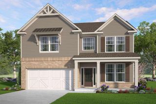New construction Single-Family house 6037 Ruby Fls, Stonecrest, GA 30038 plan Lakewood - image