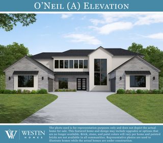 New construction Single-Family house 912 Bristol Creek Bnd, Austin, TX 78738 plan The O'Neil - image