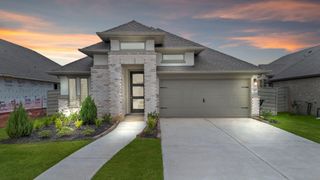 New construction Single-Family house 2415 Honeyberry Shrub Dr, Manvel, TX 77578 plan Graford (1614-HV-35) - image