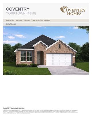New construction house 42548 Rustico Rd, Magnolia, TX 77354 plan Yorktown - image