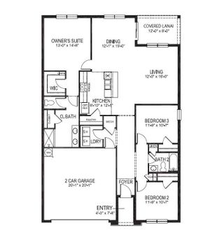 New construction  house 2259 Lake Preserve Cir, New Smyrna Beach, FL 32168 plan Aria - image