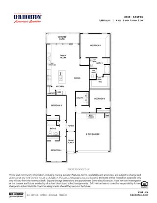New construction  house 7454 9Th St, Lubbock, TX 79416 plan The Easton - image