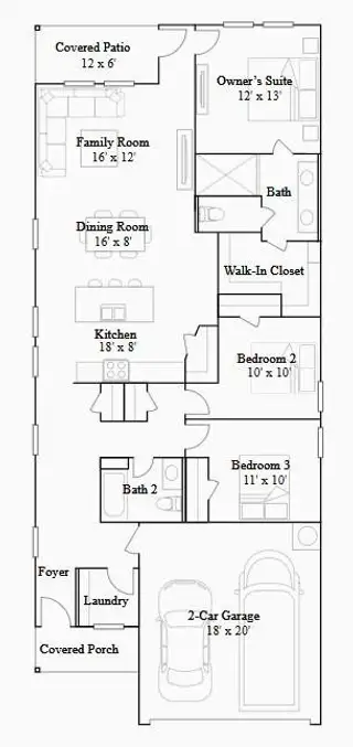 New construction Single-Family house 206 Haynes Ridge Dr, New Caney, TX 77357 plan Aruba - image
