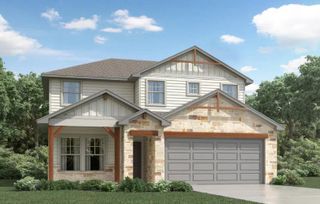 New construction Single-Family house 608 Timbo Dr, Jarrell, TX 76537 plan The Matador (870) - image