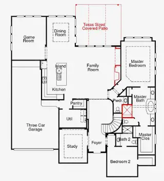 New construction Single-Family house 130 Booted Eagle Claw Cv, Cedar Creek, TX 78612 The Weston- photo