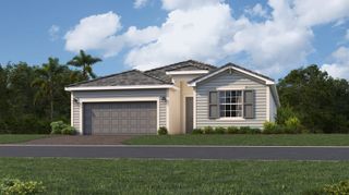 New construction house 7793 Lakes Edge Ln, Port Charlotte, FL 33981 plan Trevi - image