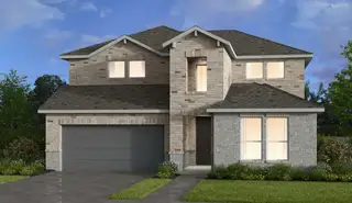 New construction Single-Family house 384 Jackson River Lp, Kyle, TX 78640 plan Carmine - image