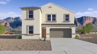 New construction Single-Family house 34825 W Angelo Dr, Maricopa, AZ 85138 plan Ibis - image