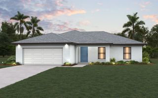 New construction Single-Family house 508 Santo Domingo Avenue SW, Palm Bay, FL 32908 plan Cayo Costa. - image
