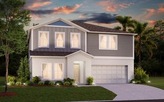 New construction  house 1760 Vanilla St, Haines City, FL 33844 plan Lucia - image