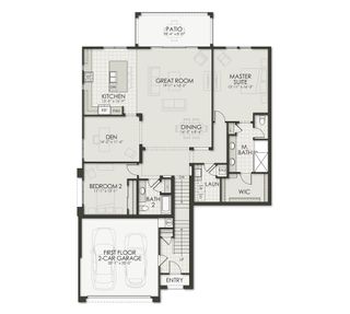 New construction Condo/Apt house 5100 East Rancho Paloma Drive, Unit 2089, Cave Creek, AZ 85331 Floor Plan D2- photo