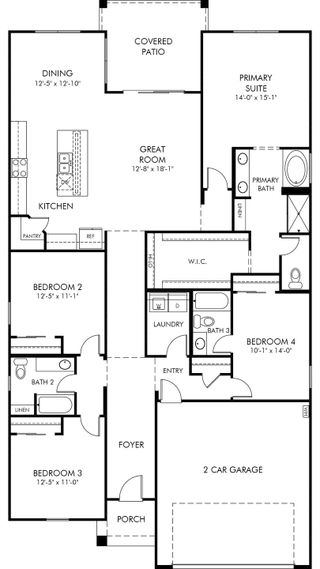 New construction Single-Family house 2377 E Grenach Rd, San Tan Valley, AZ 85143 plan Onyx - image