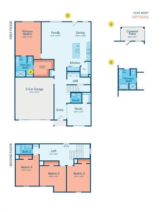 New construction Single-Family house 2542 Canadian Wy, Crandall, TX 75114 plan The Aria - image