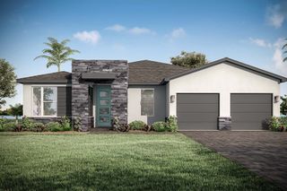 New construction  house 9595 Indra Wy, Port St. Lucie, FL 34987 plan Dahlia - image