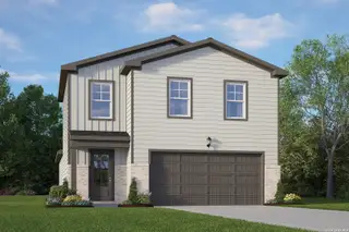 New construction Single-Family house 2511 Pink Pearl Dr, San Antonio, TX 78224 plan The Blanco B - image