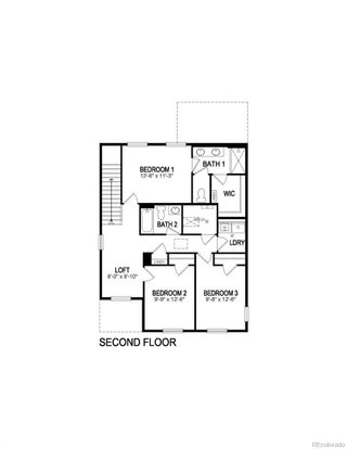 New construction  house 4880 Lynxes Wy, Johnstown, CO 80534 plan CABRAL - image