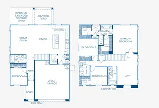 New construction Single-Family house 22351 W Monona Ln, Surprise, AZ 85387 plan 3505 - image