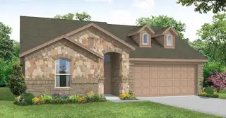 New construction Single-Family house 1605 Elle Ln, Aubrey, TX 76227 plan Atlanta - image