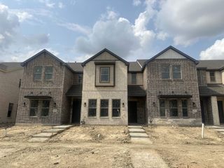 New construction Townhouse house 6607 Baritone Court, Sachse, TX 75048 Brown Homeplan- photo