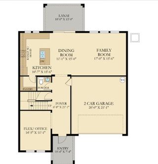 New construction  house 2847 Haze Rd, Clermont, FL 34714 plan Allison - image