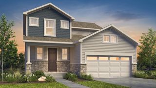 New construction Single-Family house 9673 Pinpoint, Fountain, CO 80817 plan Olive - image
