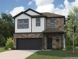 New construction Single-Family house 15527 Lonehollow Lk, San Antonio, TX 78253 plan Hawthorn - 1802 - image
