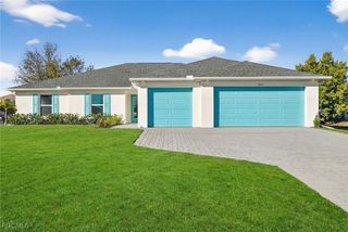 New construction  house 2021 Nw 4Th Ter, Cape Coral, FL 33993 plan The Paradise Cove - image
