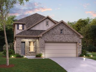 New construction house 21459 Jacaranda Blossom Wy, Tomball, TX 77377 plan Gardenia - Smart Series - image