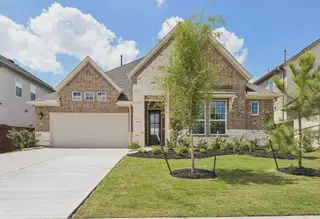 New construction Single-Family house 16167 Sheridan River Trl, Conroe, TX 77302 plan 4519 Elevation D - image