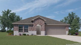 New construction  house 20837 Stonework Spur, San Antonio, TX 78266 plan The Lakeway - image