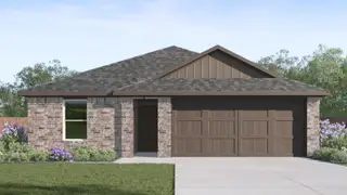 New construction Single-Family house 172 Baby Calf Roping Rd, Jarrell, TX 76537 plan Callahan - image