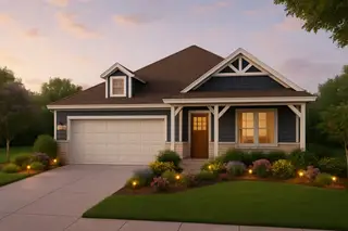 New construction house 5307 Wittenberg Wy, Spring, TX 77379 plan Olive III Trinity Grove Country - image